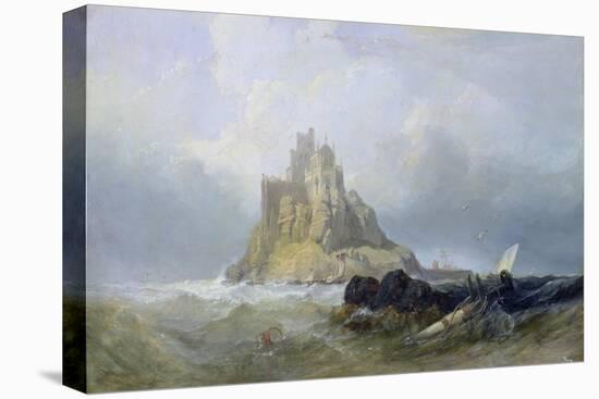 St. Michael's Mount, Cornwall-William Clarkson Stanfield-Premier Image Canvas