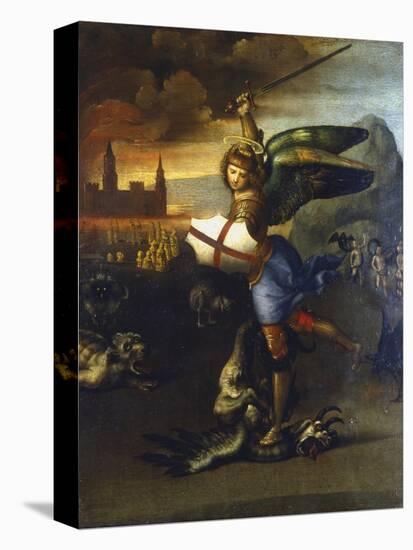 St Michael the Archangel, C1503-1504-Raphael-Premier Image Canvas