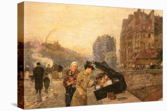 St Michel-Childe Hassam-Stretched Canvas