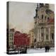 St Nicholas from the Square, Prague-Susan Brown-Stretched Canvas