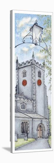 St Oswald's Church Clock, Warton, Lancashire, 2009-Sandra Moore-Premier Image Canvas