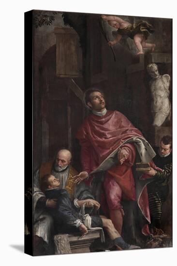 St Pantaleon Healing a Child-Veronese-Premier Image Canvas