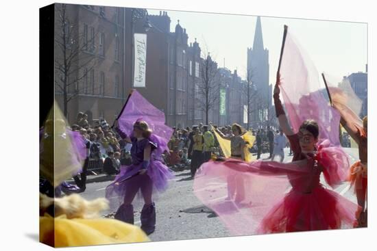 St. Patrick's Parade, Patrick Street, Dublin, County Dublin, Eire (Ireland)-Bruno Barbier-Premier Image Canvas