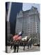 St. Patricks Day Celebrations in Front of the Plaza Hotel, 5th Avenue, Manhattan-Christian Kober-Premier Image Canvas