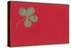 St. Patricks Day, Four-Leaf Clover-null-Stretched Canvas
