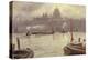 St. Paul's Cathedral and River Thames, London, England-George Hyde-Pownall-Premier Image Canvas