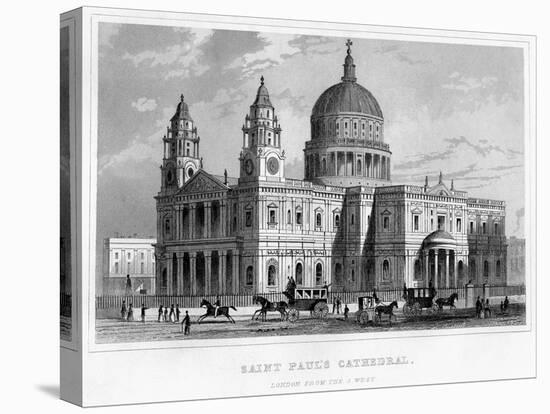 St Paul's Cathedral, City of London-null-Premier Image Canvas