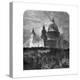St Paul's Cathedral Illuminated for Thanksgiving Day, London, 1900-null-Premier Image Canvas