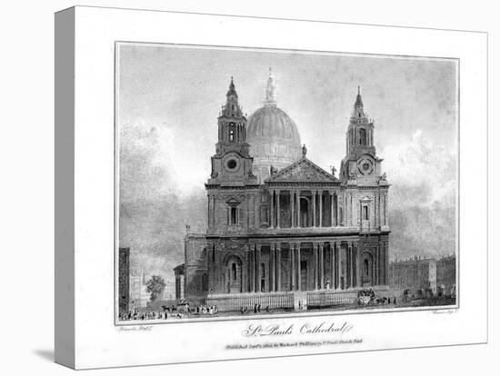 St Paul's Cathedral, London, 1804-Reeve-Premier Image Canvas
