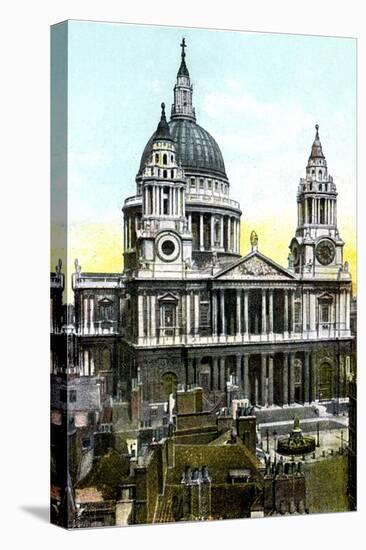 St Paul's Cathedral, London, 20th Century-null-Premier Image Canvas