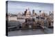 St Paul's Cathedral, London, is seen from across River Thames-Charles Bowman-Premier Image Canvas