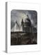 St Paul's Cathedral on Thanksgiving Day, 1872-null-Premier Image Canvas