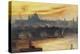 St Paul's from the River-George Hyde Pownall-Premier Image Canvas