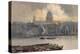 St.Paul's from the River-George Hyde Pownall-Premier Image Canvas