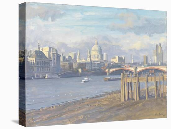 St Pauls from the South, 2010-Julian Barrow-Premier Image Canvas