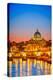 St. Peter Cathedral Rome Italy-null-Stretched Canvas