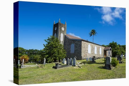 St. Peter's Anglican church, Montserrat, British Overseas Territory, West Indies, Caribbean, Centra-Michael Runkel-Premier Image Canvas