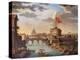 St Peter's Basilica and Castle Sant'Angelo in Rome-null-Premier Image Canvas