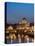 St Peter's Basilica and Ponte Sant'Angelo, Rome, Italy-Michele Falzone-Premier Image Canvas