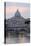 St. Peter's Basilica, the River Tiber and Ponte Sant'Angelo at Dusk, Rome, Lazio, Italy-Stuart Black-Premier Image Canvas