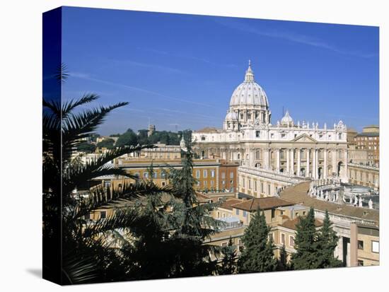 St. Peter's, Vatican City, Rome, Italy-Demetrio Carrasco-Premier Image Canvas