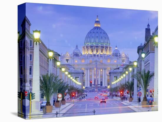 St. Peter's, Vatican, Rome, Lazio, Italy, Europe-John Miller-Premier Image Canvas