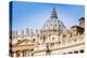 St. Peters' Dome, Vatican City, UNESCO World Heritage Site, Rome, Lazio, Italy, Europe-Nico Tondini-Premier Image Canvas