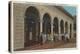 St. Petersburg, FL - Exterior View of Post Office-Lantern Press-Stretched Canvas