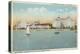 St. Petersburg, FL - Waterfront View of Soreno Hotel-Lantern Press-Stretched Canvas