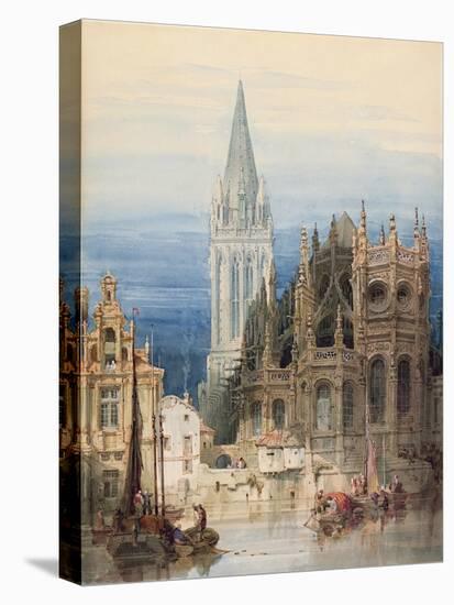 St. Pierre, Caen, 1830-David Roberts-Premier Image Canvas