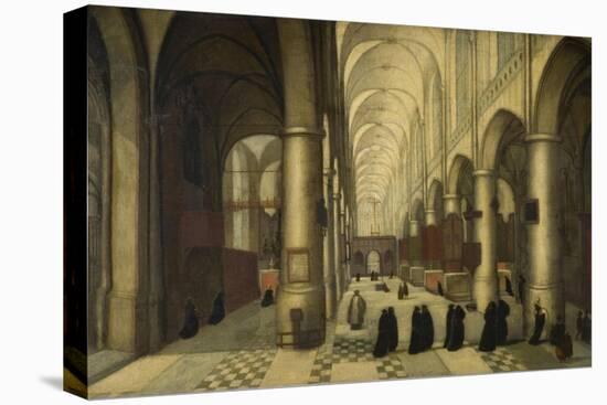 St. Pieters at Louvain, a Christening Party-Hendrik van Steenwyck-Premier Image Canvas