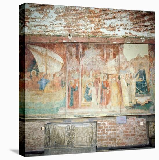 St Ranieri in the Holy Land, Mid 14th Century-Andrea di Bonaiuto-Premier Image Canvas