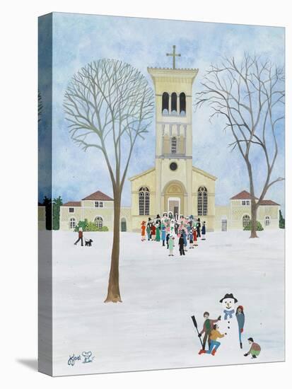 St Raphael's Church, Kingston, 2009 (Gouache on Paper)-Judy Joel-Premier Image Canvas