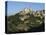 St. Saba Church and Red Tile Roofed Town, Bcharre, Qadisha Valley, North Lebanon-Christian Kober-Premier Image Canvas