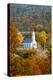 St. Sava Serbian Church and Cemetery in Jackson, California Surrounded by Fall Colors-John Alves-Premier Image Canvas