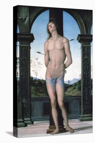 St Sebastian, C1470-1523-Perugino-Premier Image Canvas