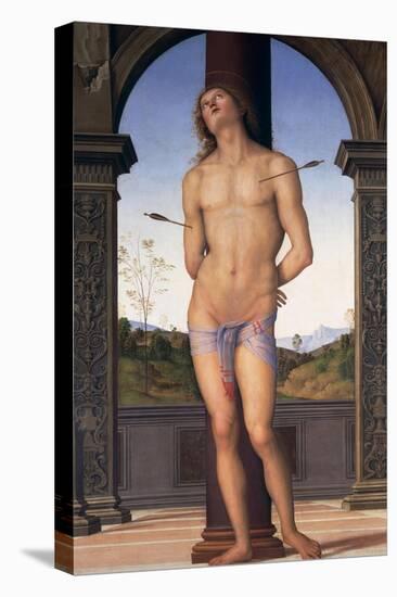 St. Sebastian-Pietro Perugino-Premier Image Canvas