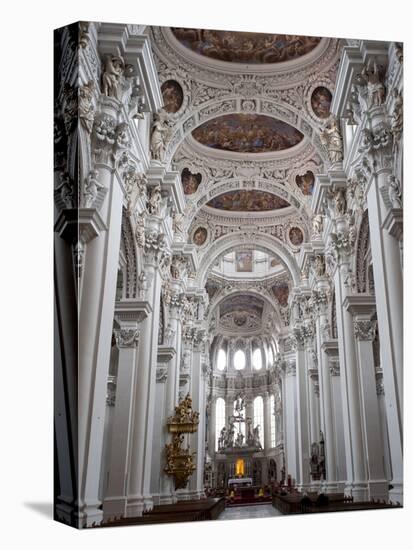 St. Stephan's Cathedral, Passau, Bavaria, Germany, Europe-Michael Snell-Premier Image Canvas