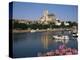 St. Stephen's Cathedral on Skyline, Auxerre, River Yonne, Bourgogne, France-Michael Short-Premier Image Canvas