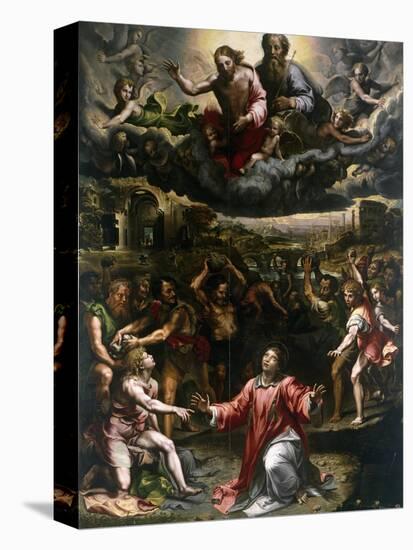 St Stephen's Martyrdom-Giulio Romano-Premier Image Canvas