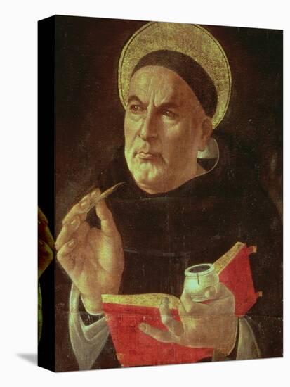 St.Thomas Aquinas (Oil on Panel)-Sandro Botticelli-Premier Image Canvas