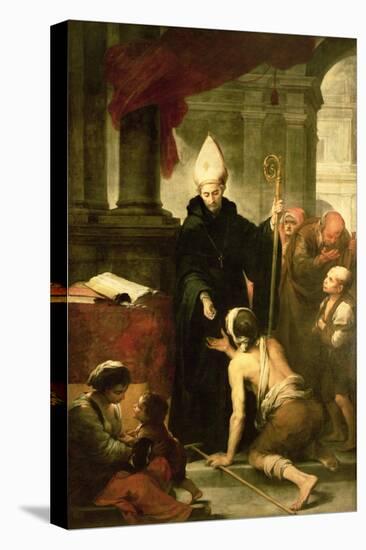 St. Thomas of Villanueva Distributing Alms, 1678-Bartolome Esteban Murillo-Premier Image Canvas