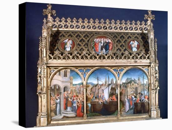 St Ursula Shrine, 1489-Hans Memling-Premier Image Canvas