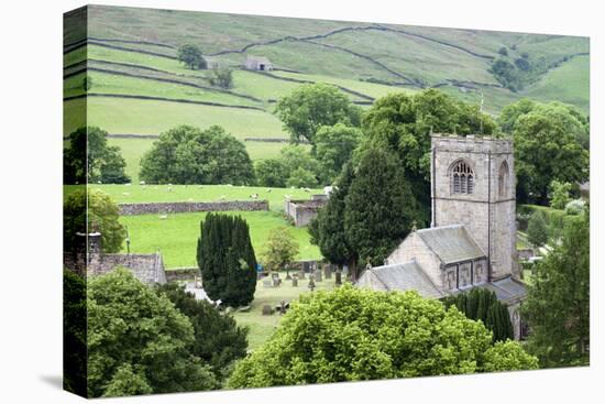 St. Wilfrids Church in the Village of Burnsall in Wharfedale, Yorkshire Dales, Yorkshire, England-Mark Sunderland-Premier Image Canvas