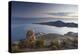 Stack of Prayer Stones on Isla del Sol (Island of the Sun), Lake Titicaca, Bolivia, South America-Ian Trower-Premier Image Canvas