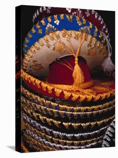 Stack of Sombreros For Sale, Puerto Vallarta, Mexico-Merrill Images-Premier Image Canvas