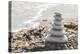 Stacked White Sea Stones-Deyan Georgiev-Premier Image Canvas