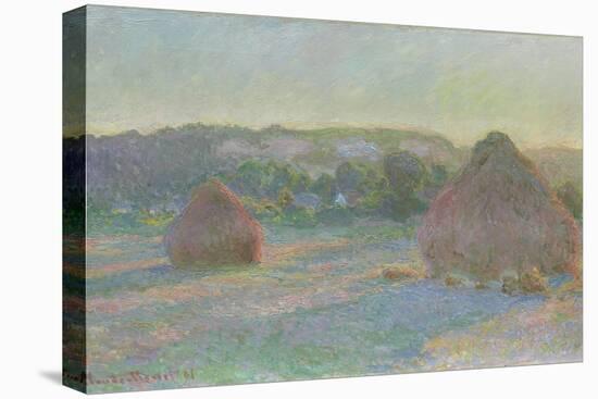 Stacks of Wheat, End of Summer, 1890-91-Claude Monet-Premier Image Canvas
