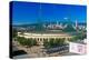 Stadium in skyline of Portland, OR-null-Premier Image Canvas