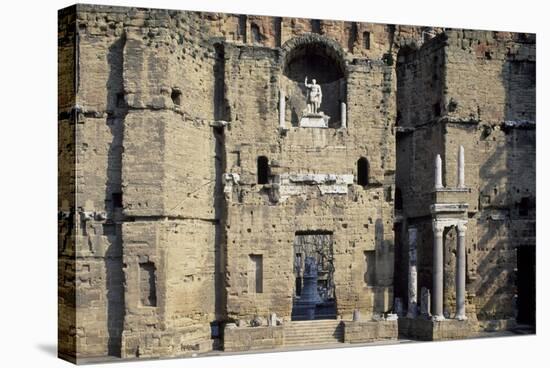 Stage Wall of the Roman Theatre, Orange-null-Premier Image Canvas